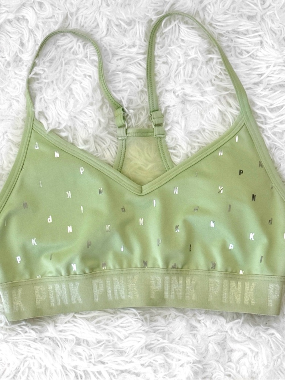 VICTORIA’S SECRET PINK Active Sports Bra Mint